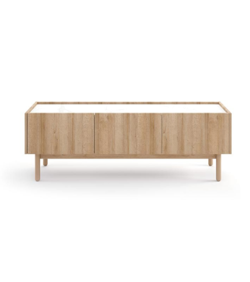 Ensemble meuble TV BOHO couleur Chêne Rivera